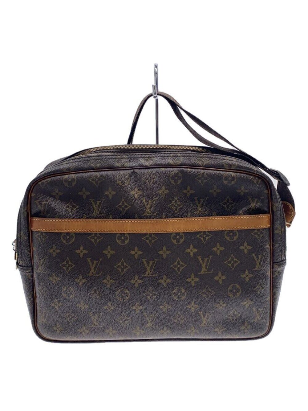LOUIS VUITTON Reporter Monogram Canvas Brown